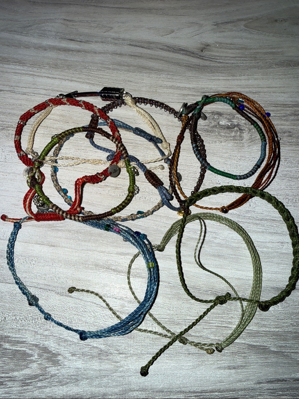 Pura Vida Multicolor Adjustable Friendship Bracelets - Women Accessories